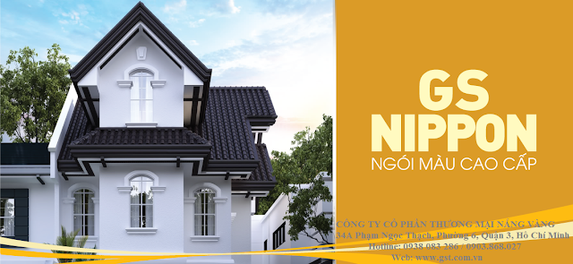 Ngói màu NIPPON GS được sản xuất tại Nhà máy sản xuất ngói Nippon GS theo công nghệ ép ướt Nhật Bản với dây chuyền thiết bị hiện đại, công nghệ tiên tiến, nổi trội  do công ty Cổ phần Thương mại Nắng Vàng sản xuất là công nghệ vượt trội so với công nghệ sơn Nano Silicon.